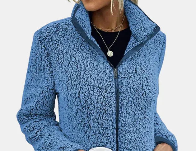 Mila Soft Teddy Fleece Jacket