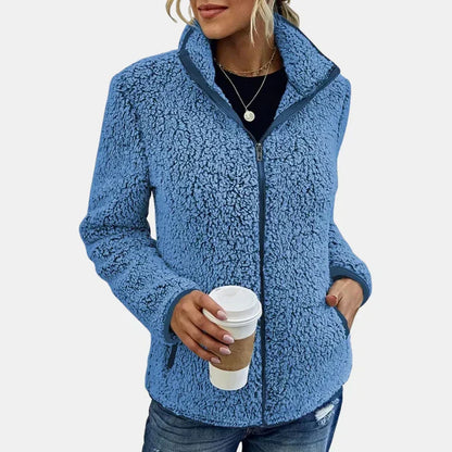 Mila Soft Teddy Fleece Jacket
