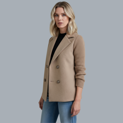 Adeline Soft Ribbed Knit Jacket