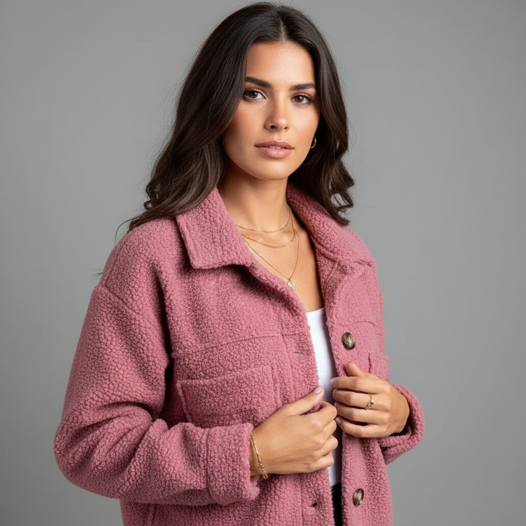 Celia Classic Teddy Jacket