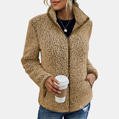 Mila Soft Teddy Fleece Jacket