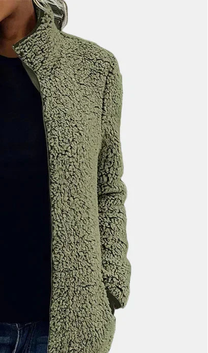 Mila Soft Teddy Fleece Jacket