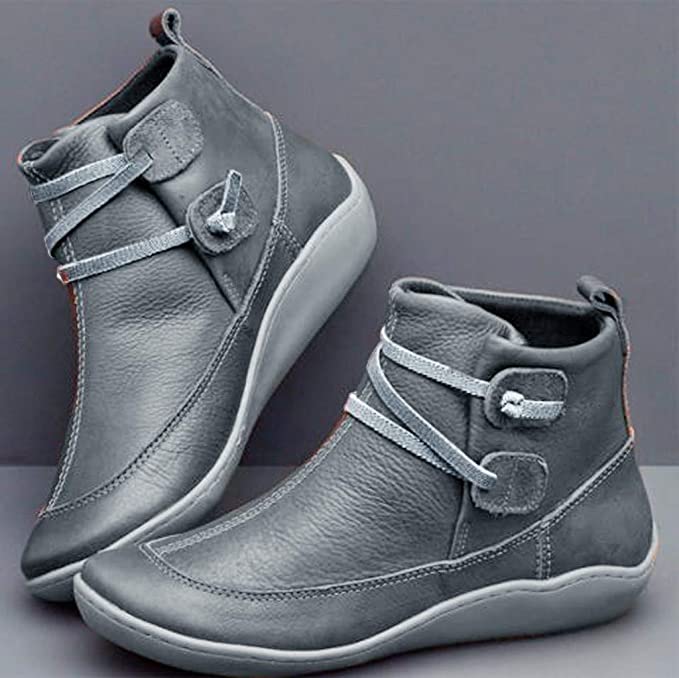 Rowan Faux-Leather Comfort Boots