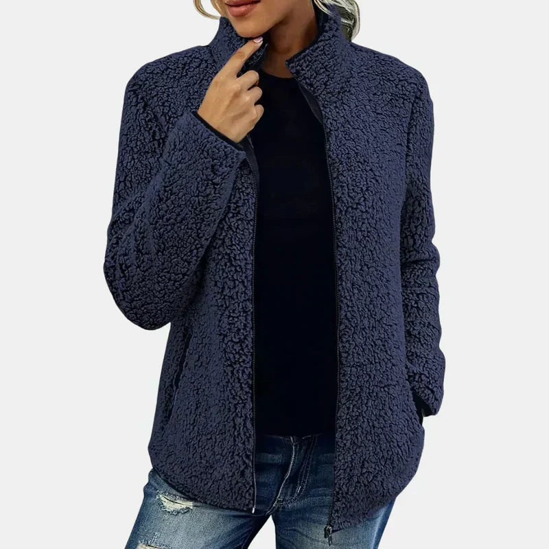Mila Soft Teddy Fleece Jacket