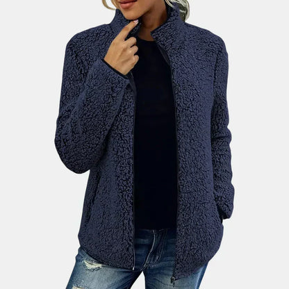 Mila Soft Teddy Fleece Jacket