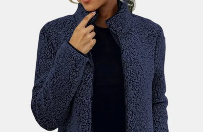 Mila Soft Teddy Fleece Jacket