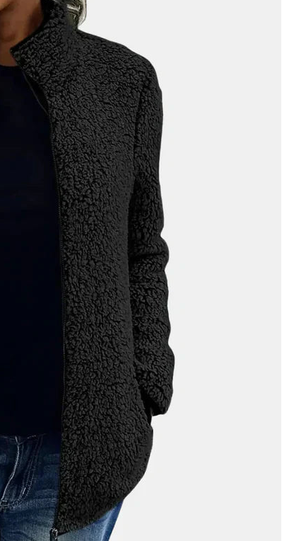 Mila Soft Teddy Fleece Jacket