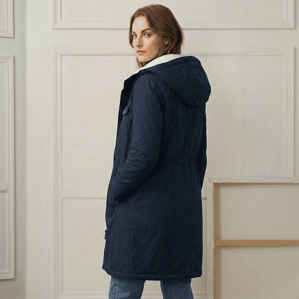 Evelyn Fleece-Lined Hooded Parka