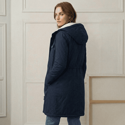 Evelyn Fleece-Lined Hooded Parka