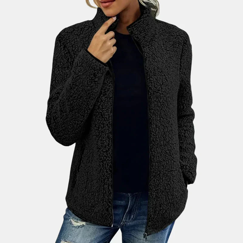 Mila Soft Teddy Fleece Jacket
