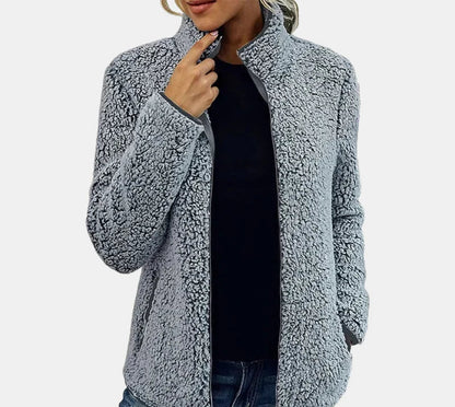 Mila Soft Teddy Fleece Jacket
