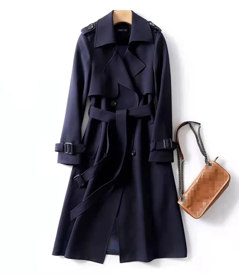 Vivienne Longline Belted Trench Coat