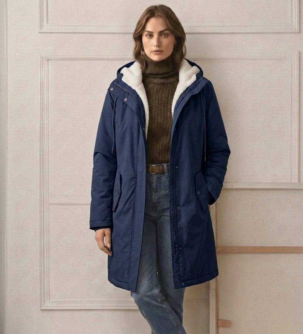 Evelyn Fleece-Lined Hooded Parka