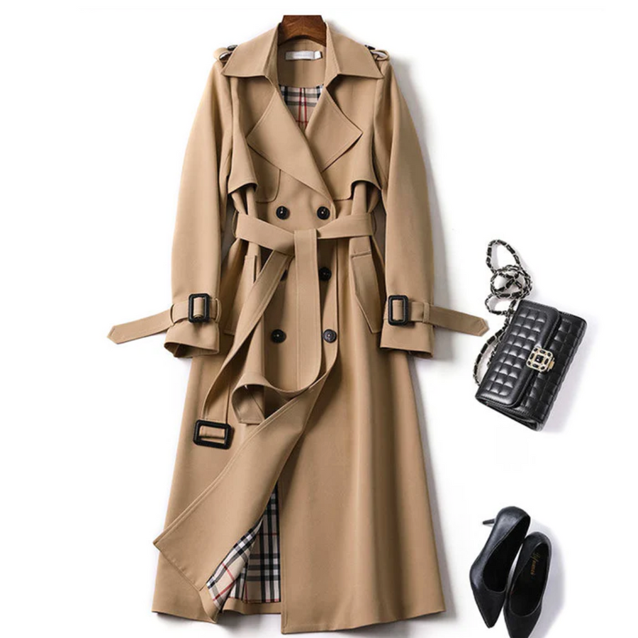 Vivienne Longline Belted Trench Coat