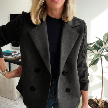 Adeline Soft Ribbed Knit Jacket