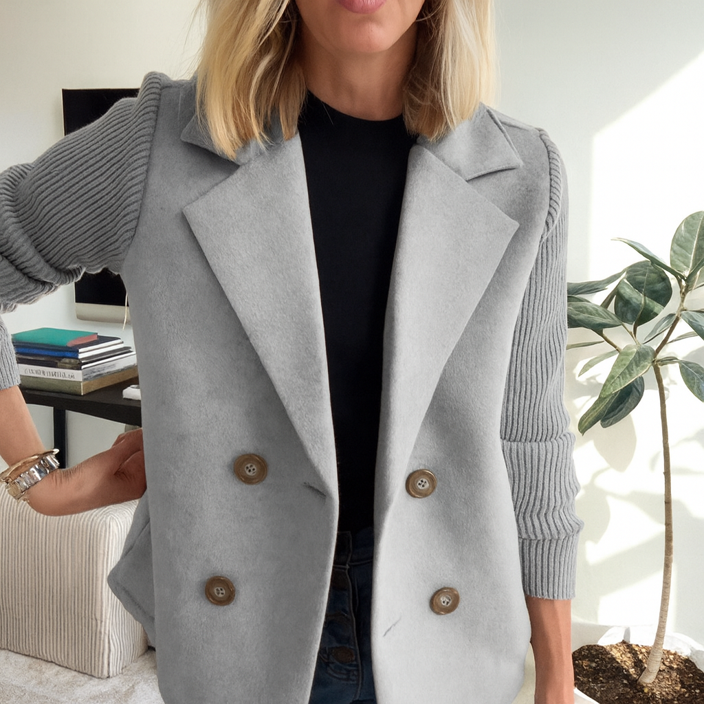 Adeline Soft Ribbed Knit Jacket