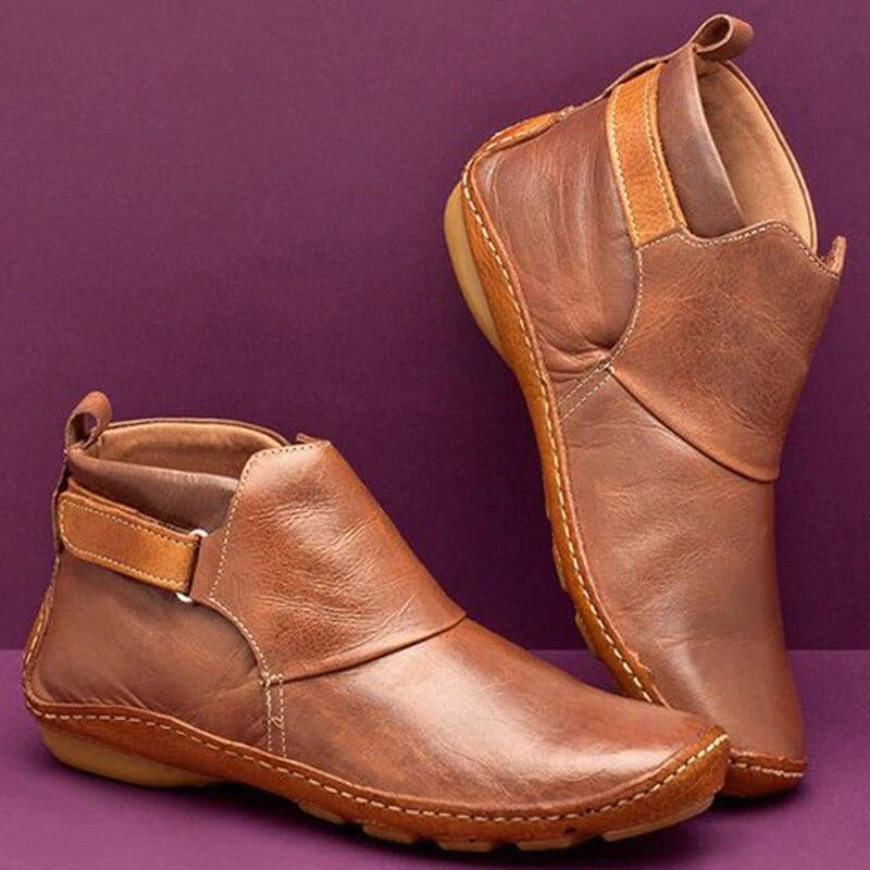 Hazel Side-Zip Comfort Boots