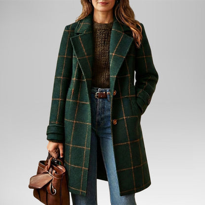 Audrey Heritage Plaid Coat