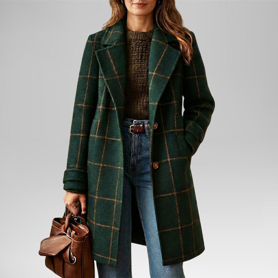 Audrey Heritage Plaid Coat