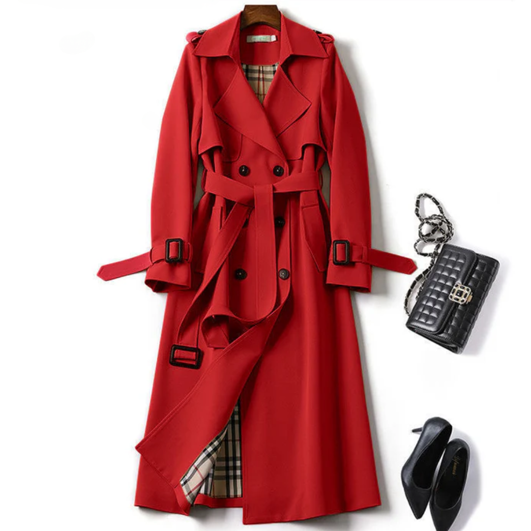 Vivienne Longline Belted Trench Coat