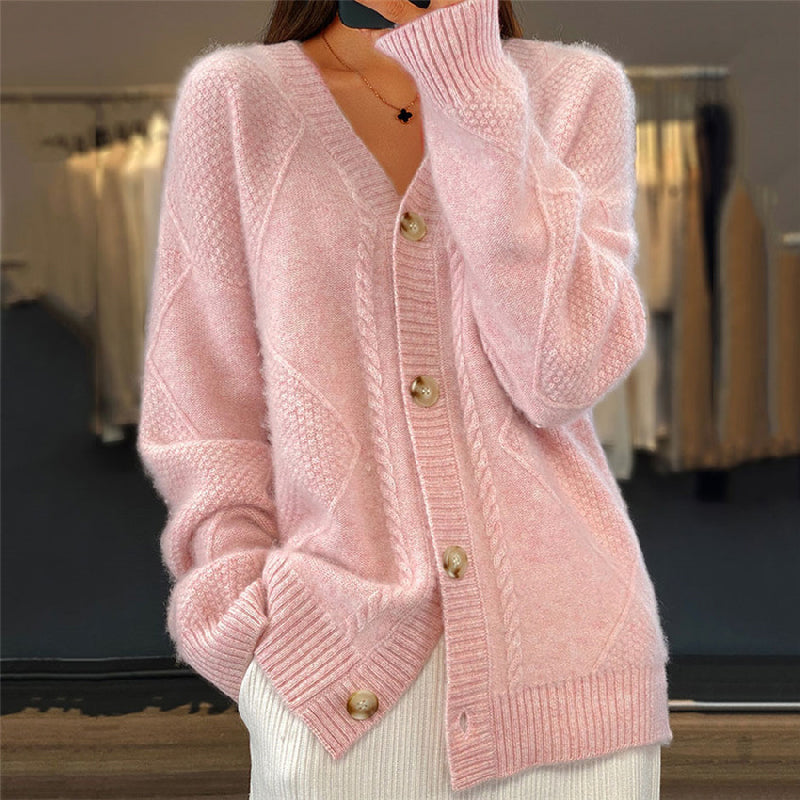 Evelyn™ Opalescent Button Cardigan