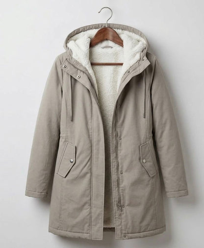 Evelyn Fleece-Lined Hooded Parka