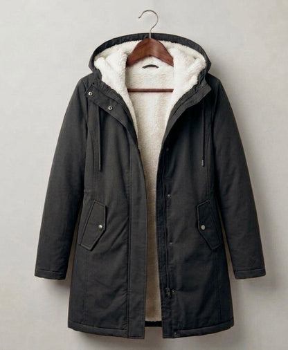 Evelyn Fleece-Lined Hooded Parka