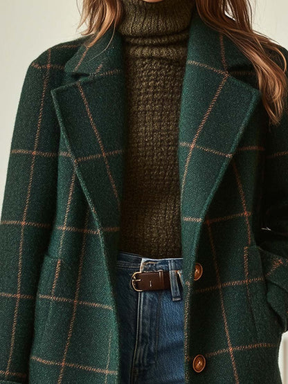 Audrey Heritage Plaid Coat