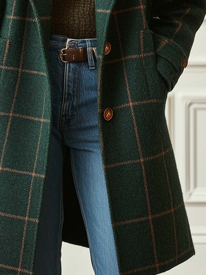 Audrey Heritage Plaid Coat